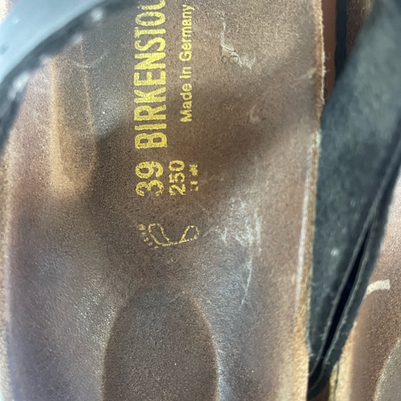 Womens Birkenstock Gizeh Sandal - Black size 39 (8) - Picture 5 of 6